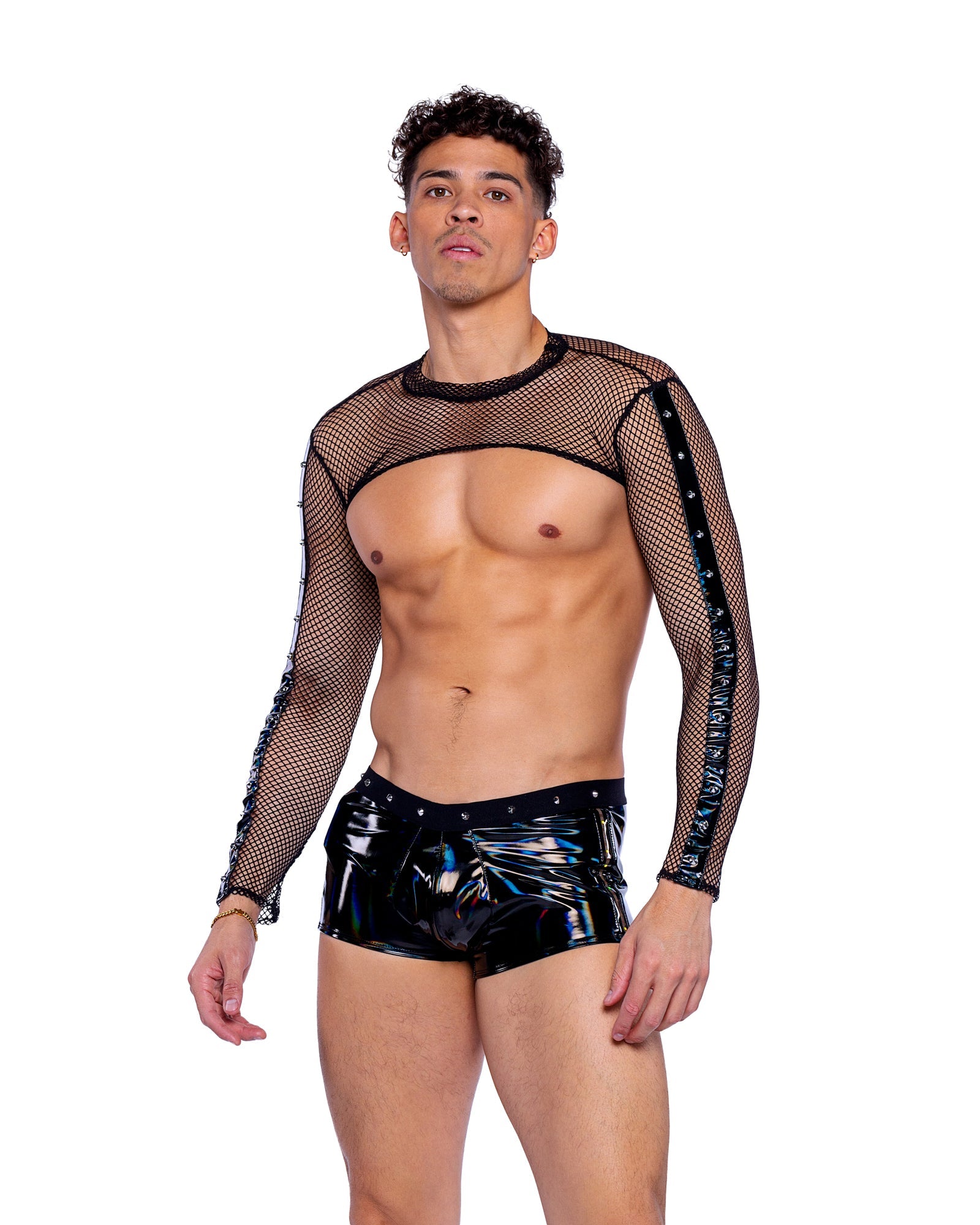 6501 - Unisex Fishnet Shrug