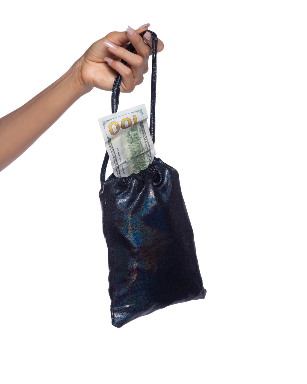 6730 - Shimmer Money Bag