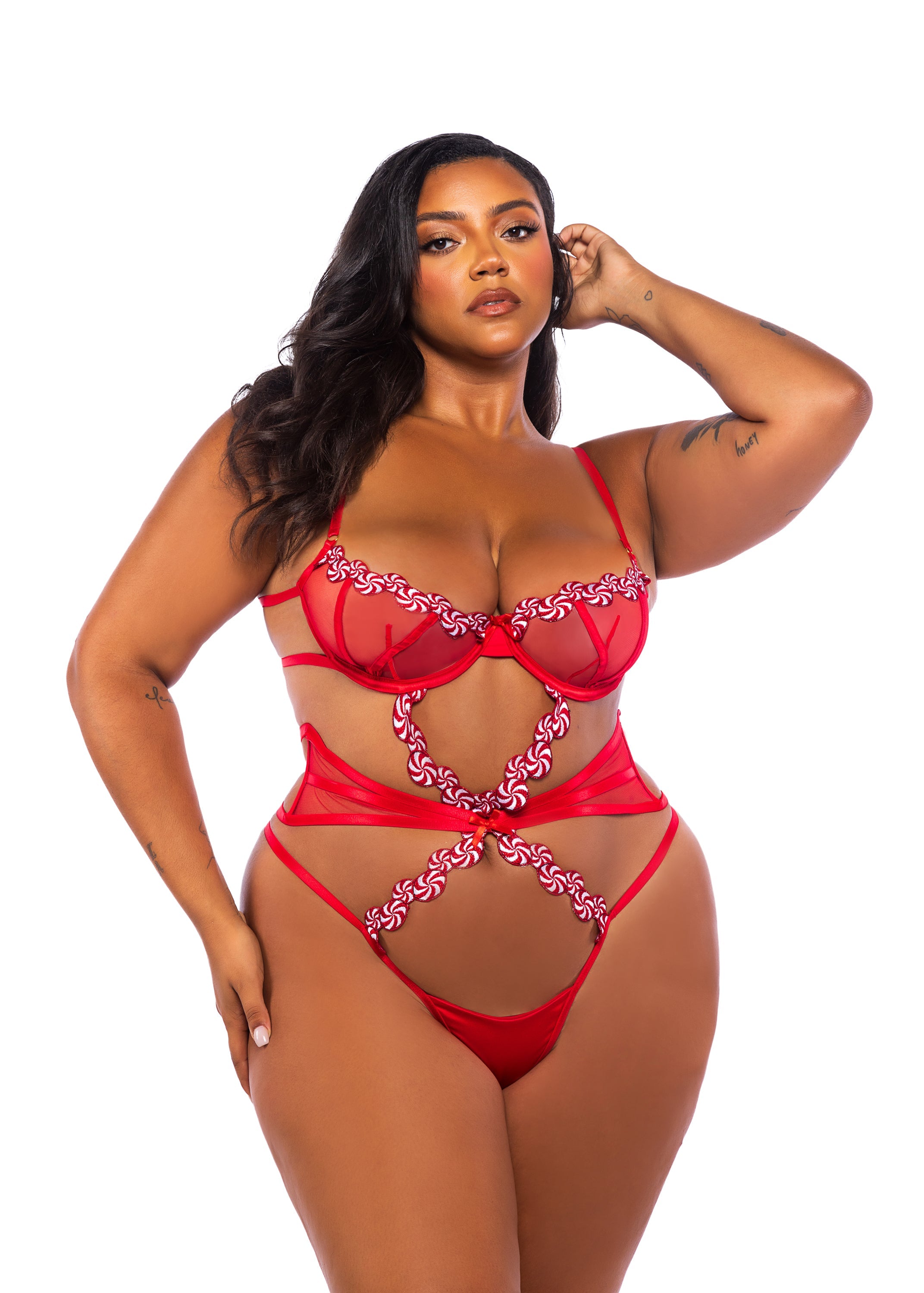 LI760 - Peppermint Kiss Teddy